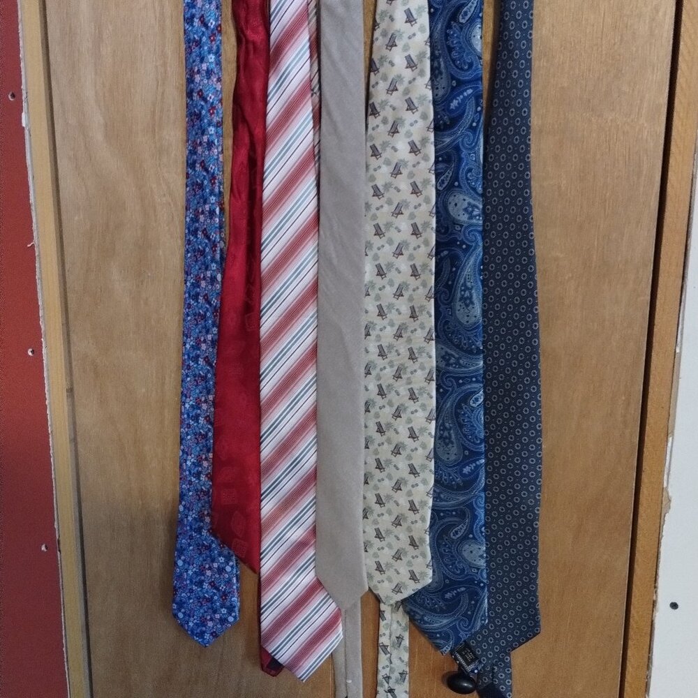 Set of 7 Men's Ties